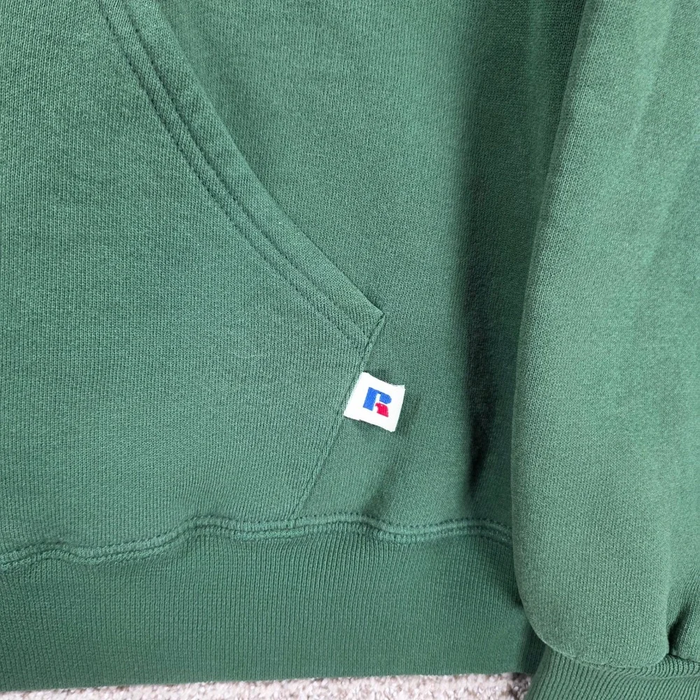 Vintage Russell Athletic Michigan State Hoodie Mens Large Green Made in USA MSU